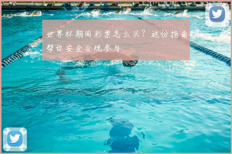 世界杯期间彩票怎么买?这份指南帮你安全合规参与